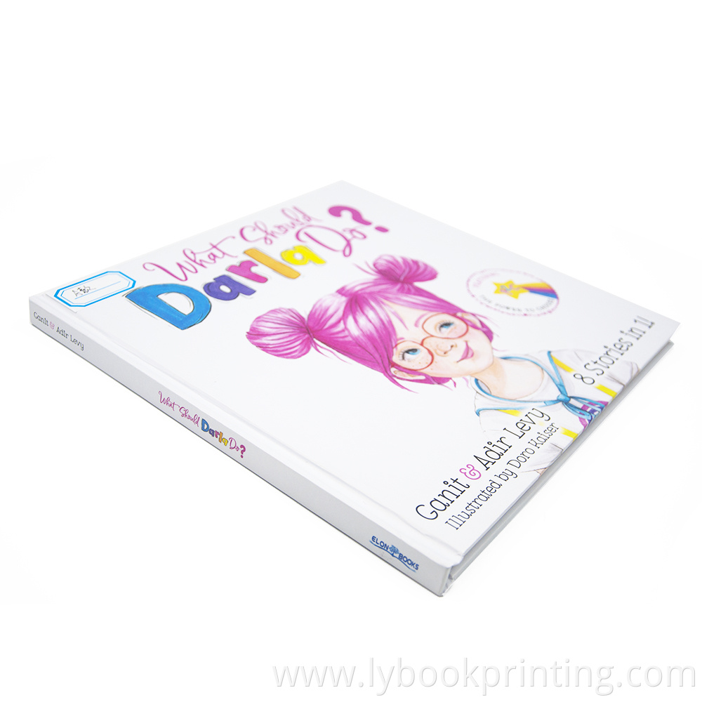 China printing factory cheap high quality children tale book printing press manga book printing